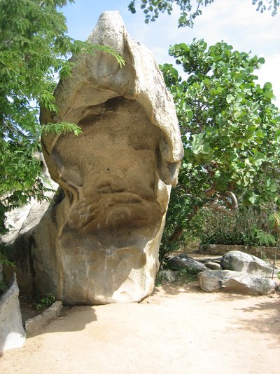 Strange Rock Formation