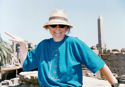 Kathy Walks Like An Egyptian